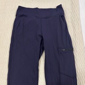 Palms scrub jogger pants navy blue